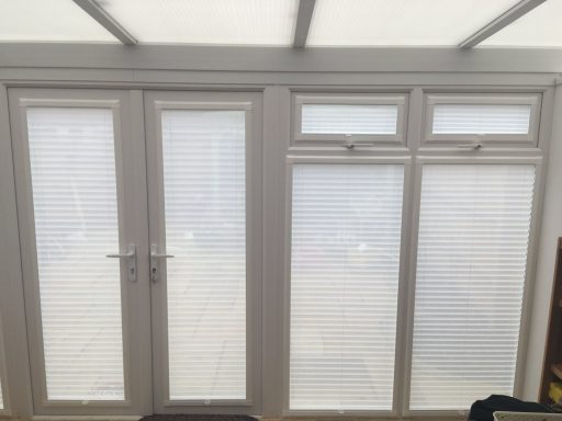 Perfect fit pleated blinds in Banbury Perfect fit pleated blinds