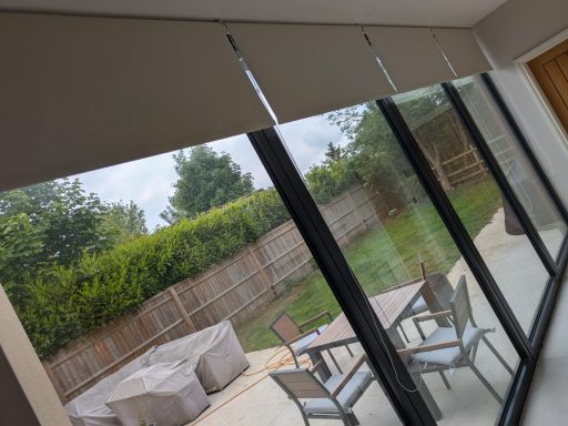 Floor length roller blinds in Banbury Roller blinds